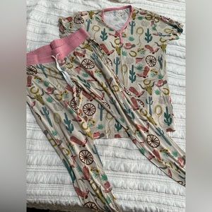 Little Sleepies Pink Rodeo